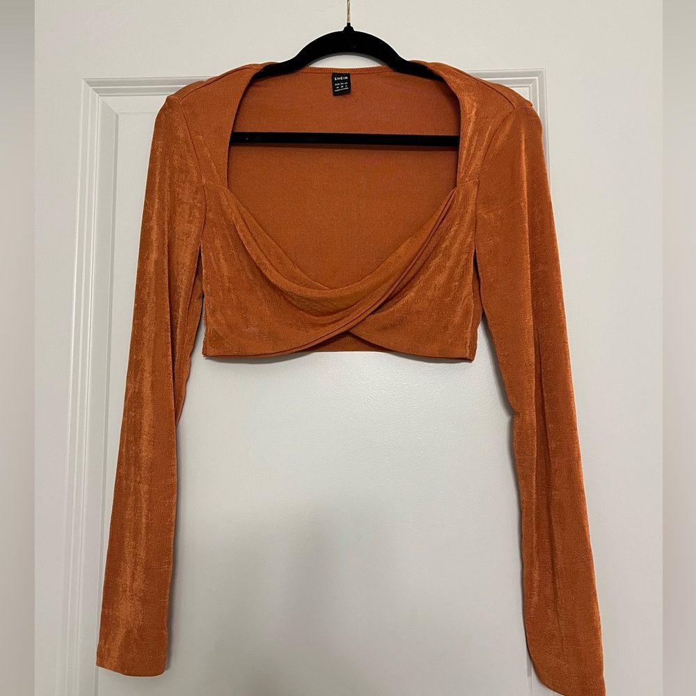 SHEIN cropped long sleeve